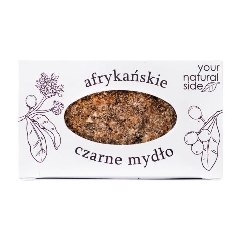 Czarne mydło afrykańskie 100 g w kartoniku Czarne mydło afrykańskie 100 g w kartoniku