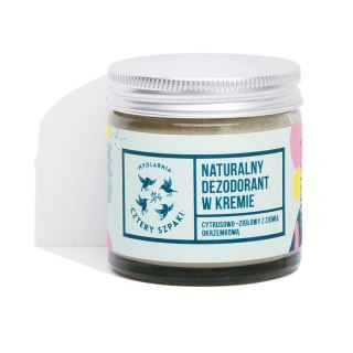 4szpaki - Dezodorant w kremie Cytrusowo-ziołowy 60 ml