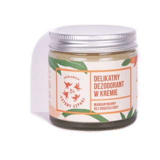 4szpaki - Delikatny dezodorant w kremie Mandarynkowy 60 ml