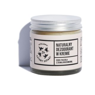 4szpaki - Dezodorant w kremie Cedr i Paczula 60 ml