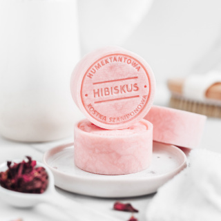 Ministerstwo Dobrego Mydła - Hibiskus - szampon w kostce 85 g