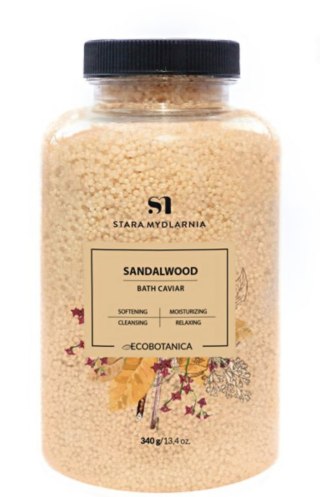 Sandalwood & Tobacco kawior do kąpieli 340 g – Stara Mydlarnia