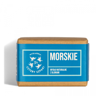 4szpaki - Morskie - mydło naturalne z glonami 110 g