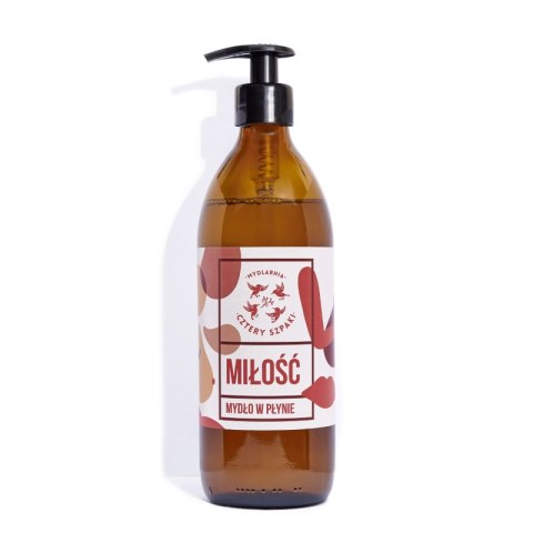 Naturalne mydło w płynie Miłość 500 ml Naturalne mydło w płynie Miłość 500 ml