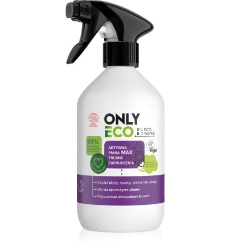 ONLYECO Aktywna piana MAX trudne zabrudzenia 500 ml ONLYECO Aktywna piana MAX trudne zabrudzenia 500 ml