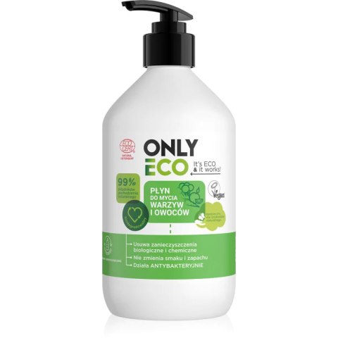 ONLYECO Płyn do mycia warzyw i owoców 500 ml ONLYECO Płyn do mycia warzyw i owoców 500 ml