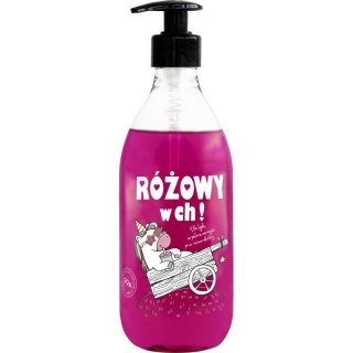 Shots! - Różowy w ch! - Żel do mycia ciała i rąk 500 ml
