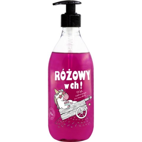 Shots! - Różowy w ch! - Żel do mycia ciała i rąk 500 ml