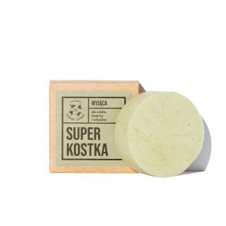 4szpaki - Superkostka myjąca - do ciała, twarzy i włosów 75 g