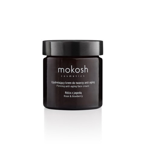 Ujędrniający krem do twarzy anti-aging Róża z jagodą 60 ml Ujędrniający krem do twarzy anti-aging Róża z jagodą 60 ml