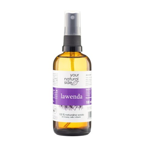 Woda Lawendowa z Kwiatów Lawendy Wąskolistnej Organic 100 ml spray