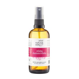 Your Natural Side - Woda Różana z Kwiatów Róży Damasceńskiej Organic 100 ml spray