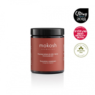 mokosh - Brązujący balsam do ciała i twarzy Pomarańcza z cynamonem 180 ml