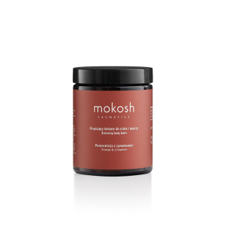 mokosh - Brązujący balsam do ciała i twarzy Pomarańcza z cynamonem 180 ml