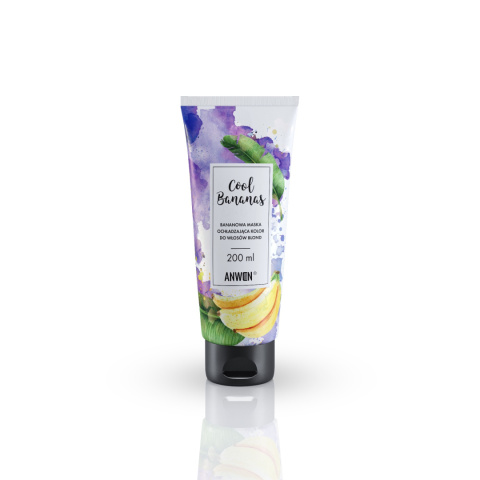 Cool Bananas- Bananowa maska ochładzająca kolor do włosów blond 200 ml Cool Bananas- Bananowa maska ochładzająca kolor do włosów blond 200 ml