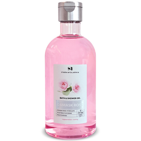 Damask Rose żel do kąpieli i pod prysznic 400 ml Damask Rose żel do kąpieli i pod prysznic 400 ml