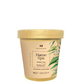 Stara Mydlarnia - Green Tea sól morska do kąpieli 350 g