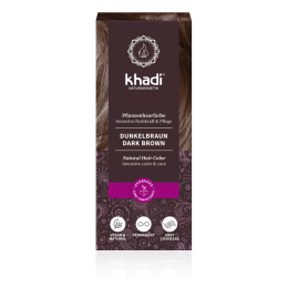 Henna Khadi Ciemny Brąz 100 g