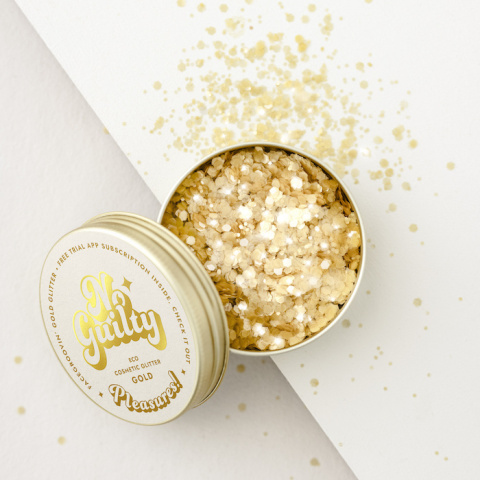 Facegroovin' Gold Glitterr 10 g Facegroovin' Gold Glitterr 10 g