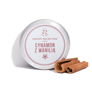 4nszpaki Mus do ciała Cynamon z wanilią 150 ml