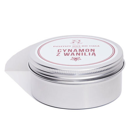 Mus do ciała Cynamon z wanilią 150 ml Mus do ciała Cynamon z wanilią 150 ml