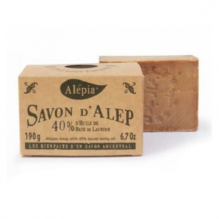 ALEPIA - Mydło Alep z Aleppo 40% Laurie 200 g