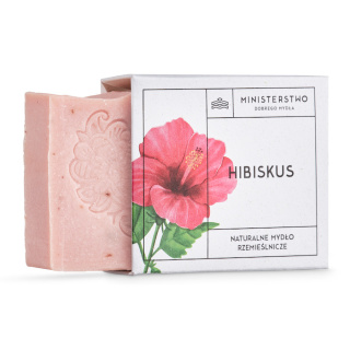 Ministerstow Dobrego Mydła - Mydło Hibiskus 100 g 07.2025r