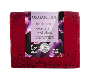 Organique - Mydło glicerynowe naturalnie pielęgnujące Black Orchid 100 g