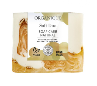 Organique - Mydło glicerynowe naturalnie pielęgnujące Soft Duo 100 g
