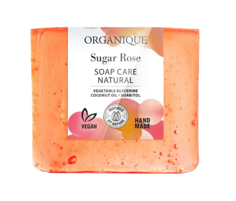 Mydło glicerynowe naturalnie pielęgnujące Sugar Rose 100 g Mydło glicerynowe naturalnie pielęgnujące Sugar Rose 100 g