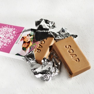 Mydło organiczne Czekolada z orzechami 120 g – Idunn Naturals