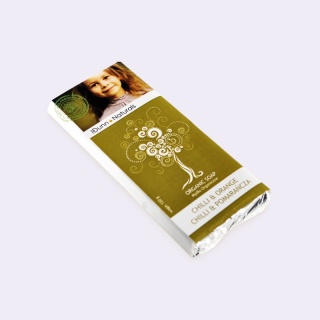 Mydło organiczne Pomarańcza & Chilli 120 g – Idunn Naturals