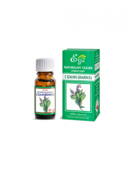 Naturalny olejek z Szałwii lekarskiej /Salvia Officinalis Oil/ 10 ml