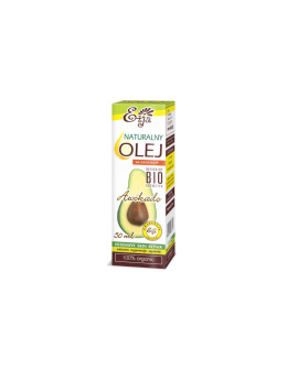 Etja Naturlany olej awokado bio organic /Persea Gratissima Oil/Zwany olejem 7 witamin 50 ml