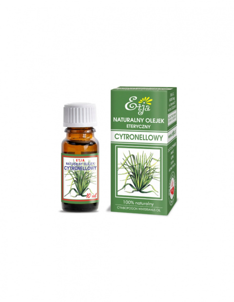 Naturlany olejek cytronella /cymbopogon Winterianus Citronella Oil/ 10 ml Naturlany olejek cytronella /cymbopogon Winterianus Citronella Oil/ 10 ml