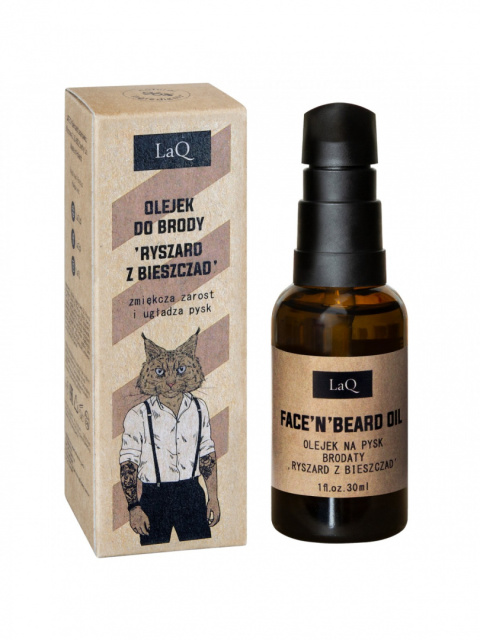 Olej po goleniu i do brody Ryszard z Bieszczad 30 ml Olej po goleniu i do brody Ryszard z Bieszczad 30 ml