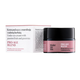 Make Me Bio Pro-Age Blend - Krem pod oczy z marakują i zieloną herbatą 15 ml
