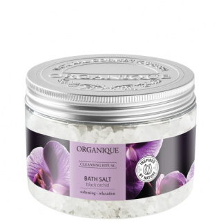 Organique - Relaksująca sól do kąpieli Black Orchid 600 g