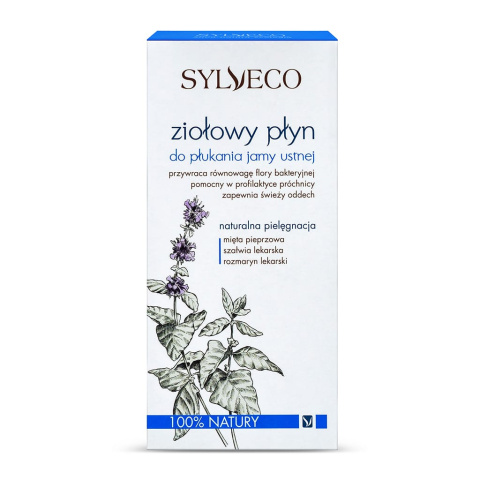 SYLVECO Ziołowy płyn do płukania jamy ustnej 500 ml SYLVECO Ziołowy płyn do płukania jamy ustnej 500 ml