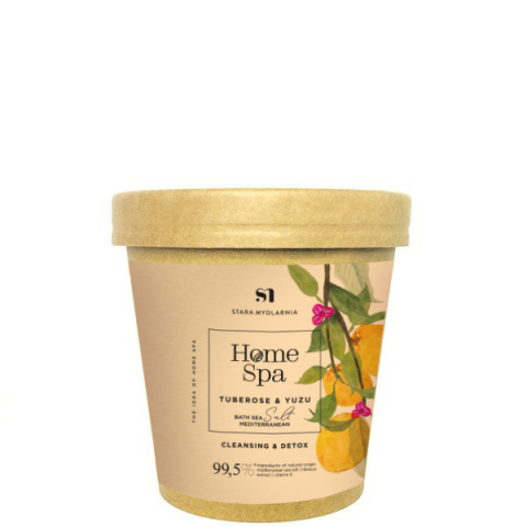 Tuberose & Yuzu sól morska do kąpieli 350 g Tuberose & Yuzu sól morska do kąpieli 350 g