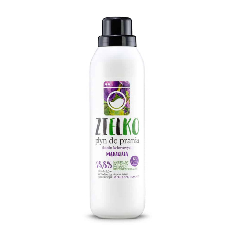 ZIELKO Płyn do prania tkanin kolorowych Marakuja 1 l ZIELKO Płyn do prania tkanin kolorowych Marakuja 1 l