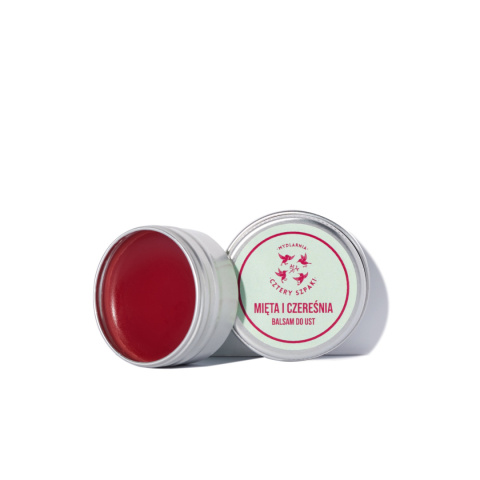 Balsam do ust mięta i czereśnia 15 ml Balsam do ust mięta i czereśnia 15 ml