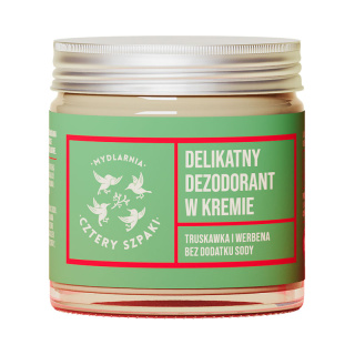 4szpaki - Dezodorant magnezowy Truskawka-werbna 60 ml