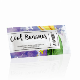 Anwen Saszetka Cool Bananas Bananowa maska ochładzająca kolor do włosów blond 10 ml