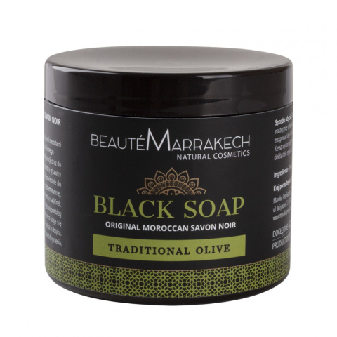 Naturalne czarne mydło oliwne Savon Noir 200 g Naturalne czarne mydło oliwne Savon Noir 200 g