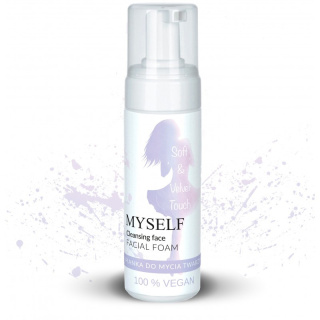 Bioetiq - Myself pianka do mycia twarzy „Soft & velvet touch” 150 ml