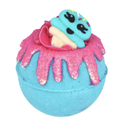 Bomb Cosmetics Musująca kula do kąpieli Blue Raspberry Ice 160 g