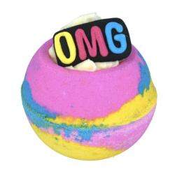 Bomb Cosmetics Musująca kula do kąpieli OMG! 160 g
