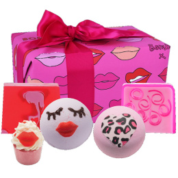 Bomb Cosmetics Zestaw upominkowy w papierze ozdobnym Lip Sync
