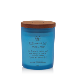 Chesapeake Bay Candle Confidence & Freedom (Oak Moss Amber) świeca mała